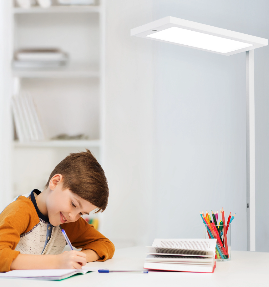 LAVIGO.core Home floor-standing German-engineered study lamp for students
